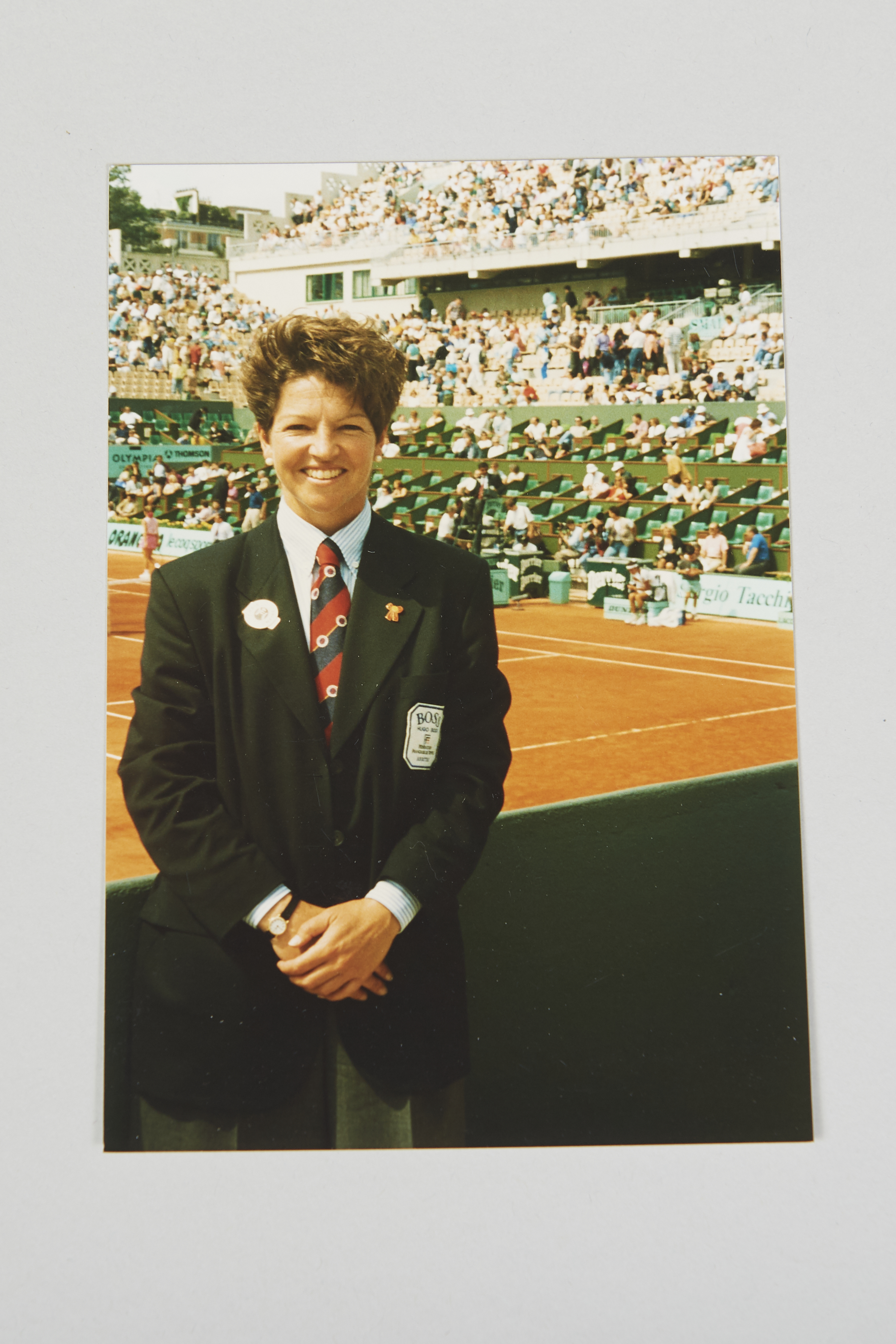 Mary Lou Tierney Officiates at the French Open, 1993