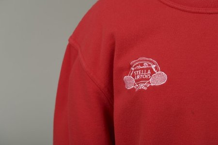 1993 Stella Artois Logo on Fred Perry Sweatshirt , Pre-Wimbledon